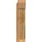 Ekena Millwork Traditional Slat Rough Sawn Outlooker, Western Red Cedar, 8"W x 34"D x 34"H OUT08X34X34TRA06RWR - alternate 2